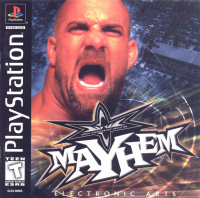 WCW Mayhem Playstation US box art